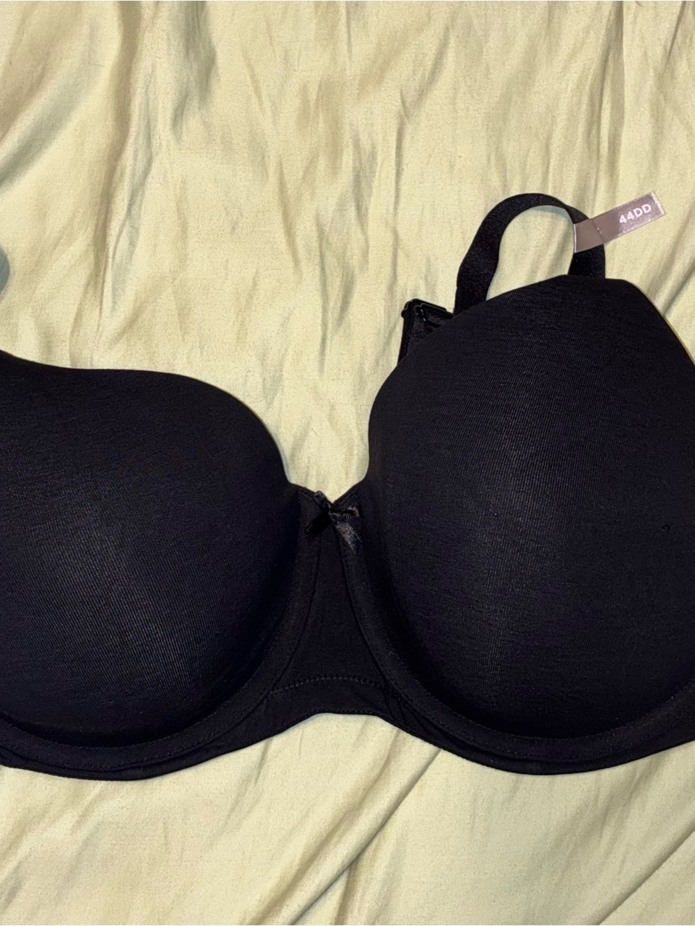 Ambrielle Black Molded Underwire Bra - Smooth T-Shirt Style